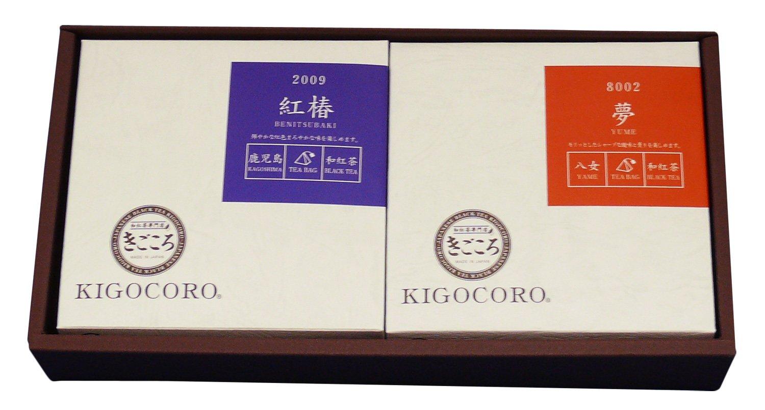Японский черный чай, специализированный магазин Kigokoro, подарочный набор из 2 чайных пакетиков (красная камелия/юмэ)
Японский черный чай, специализированный магазин Kigokoro, подарочный набор из 2 чайных пакетиков (красная камелия/юмэ)