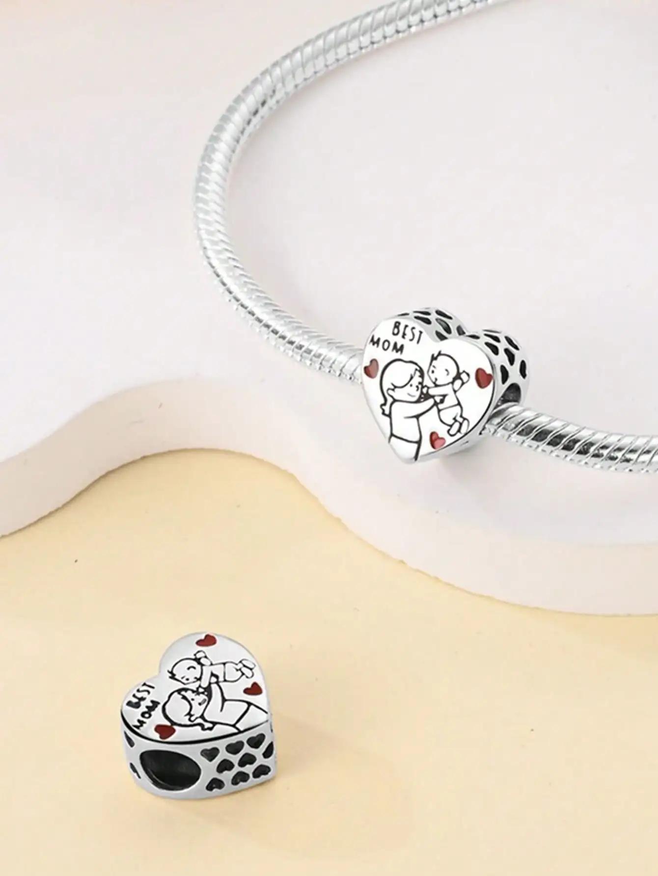 Copper Metal Plated Authentic Original Charm Bead Components MMother s Day Love Hug Letters Bead Components Compatible With Bracelet High Quality
Copper Metal Plated Authentic Original Charm Bead Components MMother s Day Love Hug Letters Bead Components Compatible With Bracelet High Quality