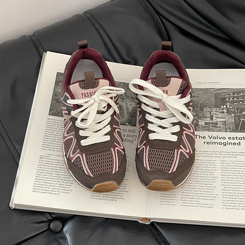 Ретро удобные дышащие кеды для девочек, повседневная обувь, осень и зима, на шнуровке, сетчатые, кроссовки, обувь Форреста Гампа, одинарная обувь 40 темно-коричневого
Ретро удобные дышащие кеды для девочек, повседневная обувь, осень и зима, на шнуровке, сетчатые, кроссовки, обувь Форреста Гампа, одинарная обувь 40 темно-коричневого