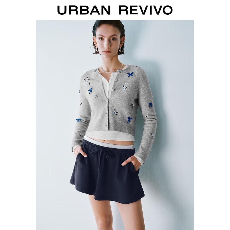 UR 2025 Spring Women s Bowknot Embroidered Knit Cardigan XS
UR 2025 Spring Women s Bowknot Embroidered Knit Cardigan XS