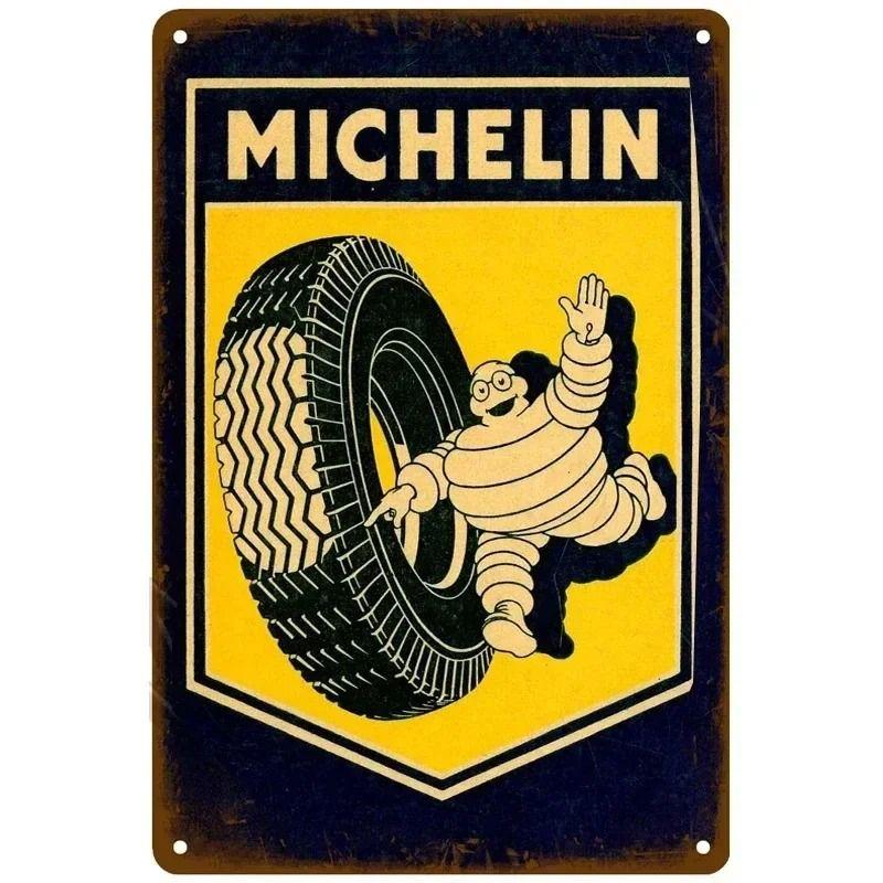 Вінтажний металевий ящик Michelin з розписом для декору класичного гаража, автомайстерні
Вінтажний металевий ящик Michelin з розписом для декору класичного гаража, автомайстерні