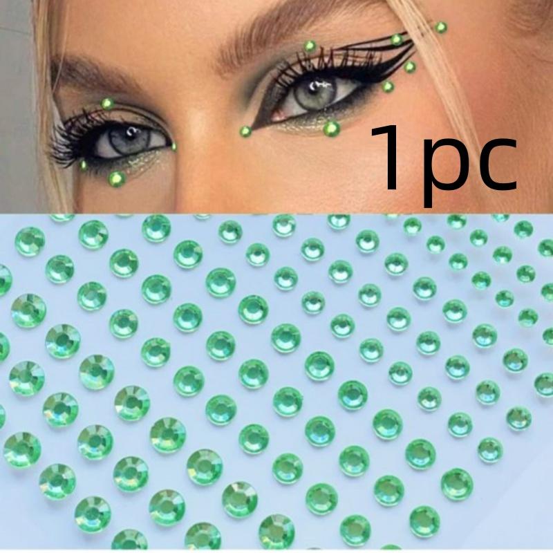 Makeup Diamond Stickers Colorful Sparkling 3D Jewelry Pearls Sticker Eye Face Gem Decor DIY Makeup Decoration for Music Festival зелений
Makeup Diamond Stickers Colorful Sparkling 3D Jewelry Pearls Sticker Eye Face Gem Decor DIY Makeup Decoration for Music Festival зелений