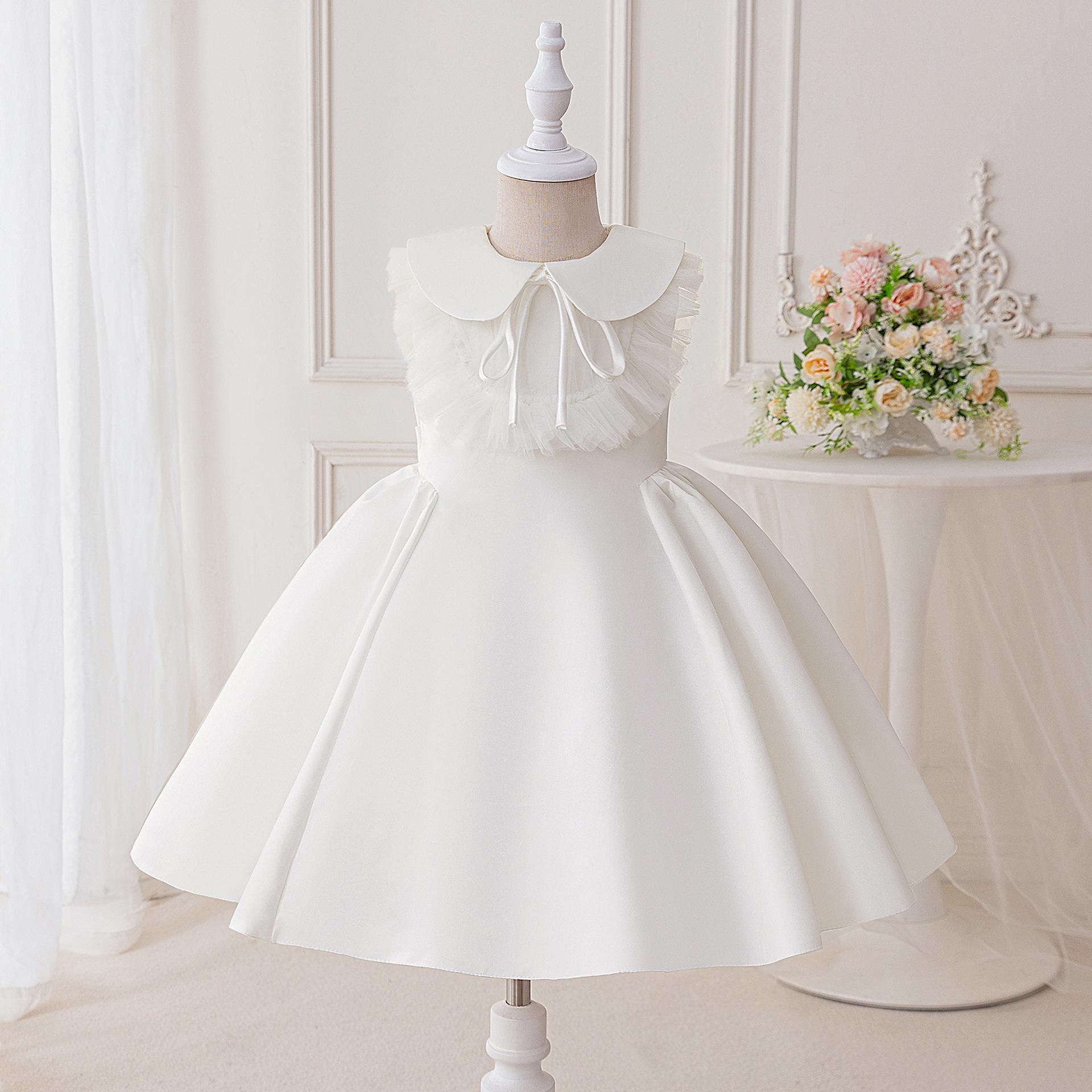 Flower Girl Princess Dress For Weddings Summer Kid Formal Bow Long Gown For School Evening Party Children New Year Cloth L6021 120
Flower Girl Princess Dress For Weddings Summer Kid Formal Bow Long Gown For School Evening Party Children New Year Cloth L6021 120