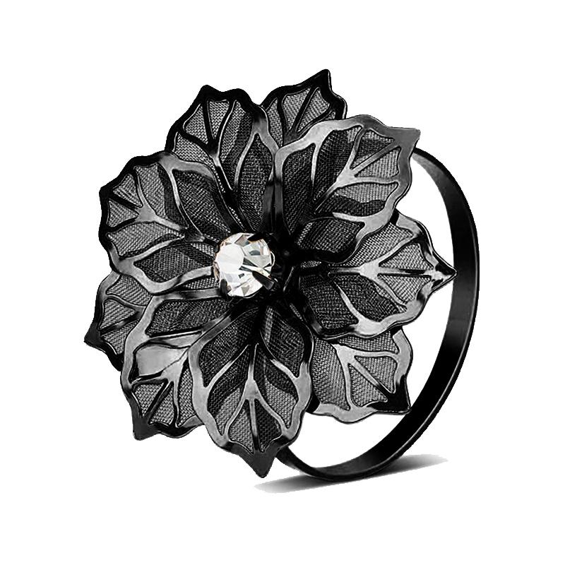 1 шт. Салфетки Кольцо Сплав Полый Венок Салфетки Украшения Вечеринка День Рождения Свадьба Фестиваль Вечеринка Украшение Стола Реквизит