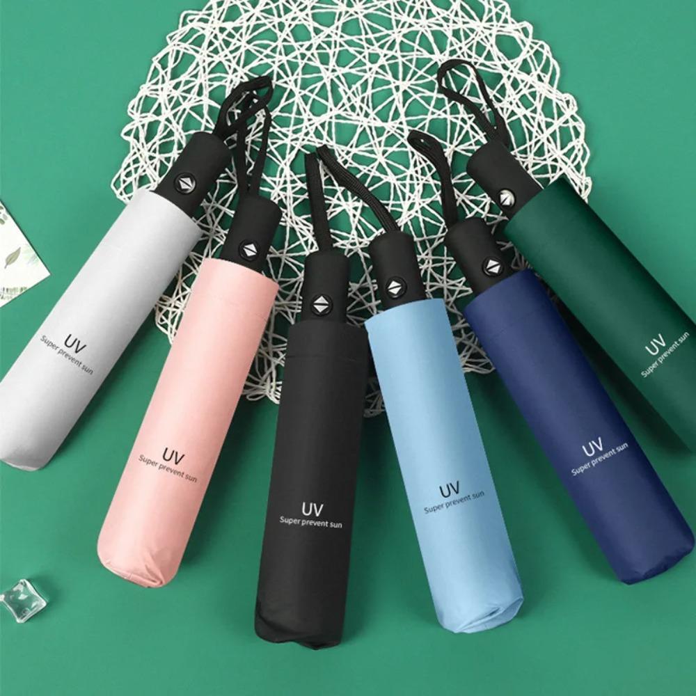 Anti UV Automatic Umbrella 8 Ribs Rain Sun Umbrella Mini Travel Umbrella Unisex Black-3 Manual
Anti UV Automatic Umbrella 8 Ribs Rain Sun Umbrella Mini Travel Umbrella Unisex Black-3 Manual