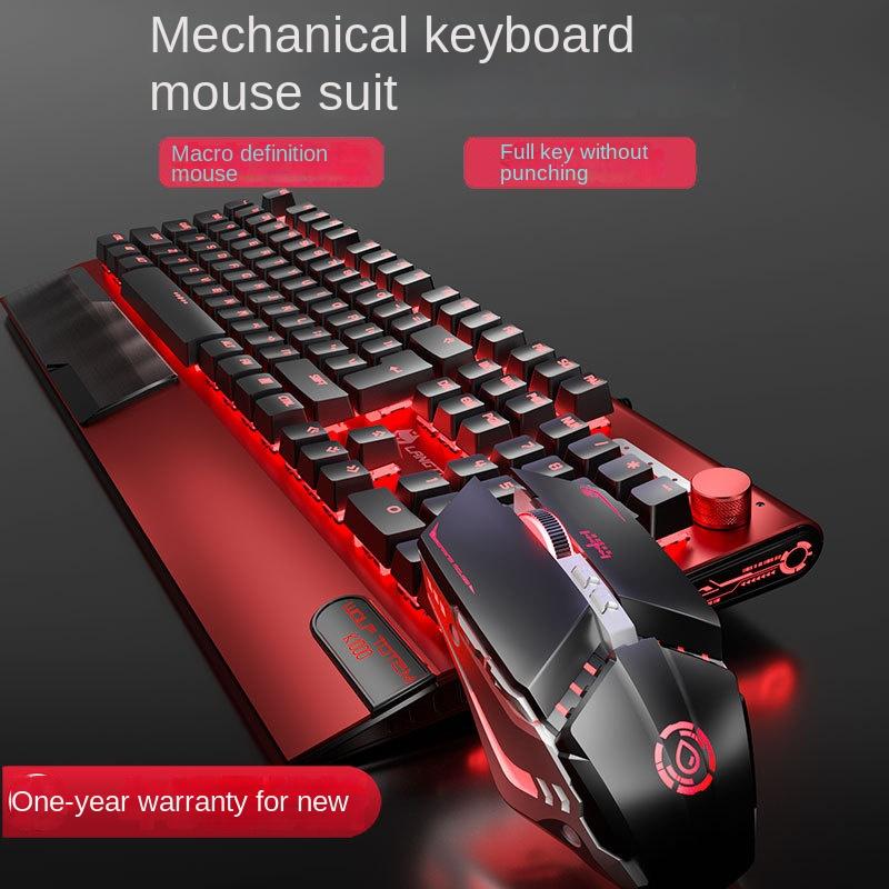 Набор проводной механической клавиатуры и мыши RTY K1000, игровая игровая клавиатура с синим переключателем и одинаковой клавиатурой для ноутбука
Набор проводной механической клавиатуры и мыши RTY K1000, игровая игровая клавиатура с синим переключателем и одинаковой клавиатурой для ноутбука