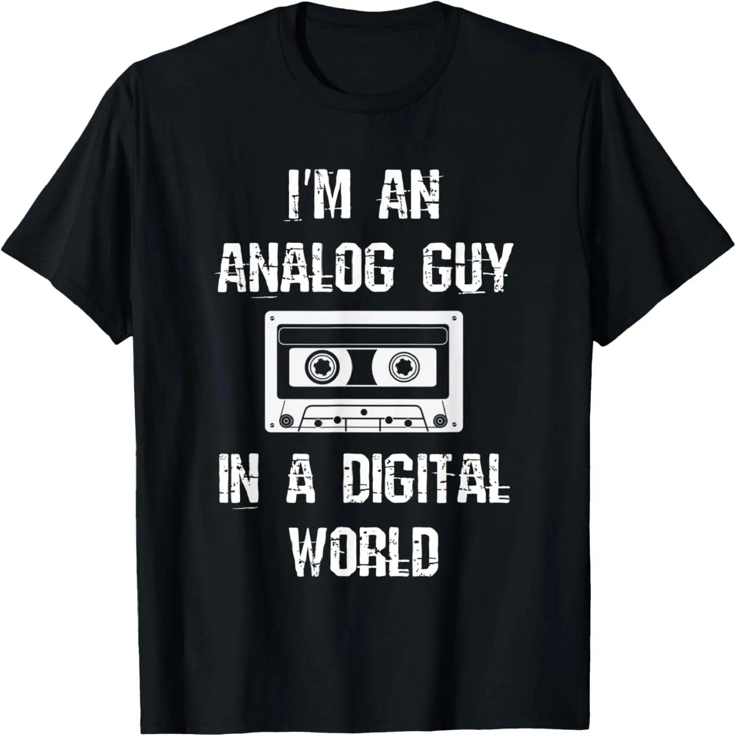 Mens I m An Analog Guy In A Digital World Retro Vintage Tech T-Shirt XXXXXL
Mens I m An Analog Guy In A Digital World Retro Vintage Tech T-Shirt XXXXXL