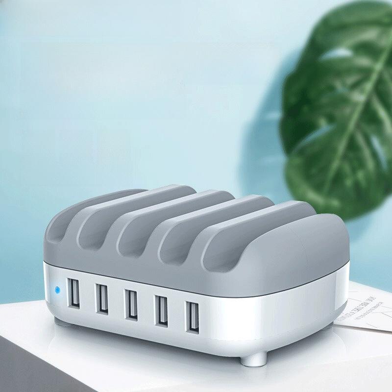 Orico DUK-5P Multi-Port USB Charger: High-Power Fast Charging Station with Intelligent Device Identification білий
Orico DUK-5P Multi-Port USB Charger: High-Power Fast Charging Station with Intelligent Device Identification білий