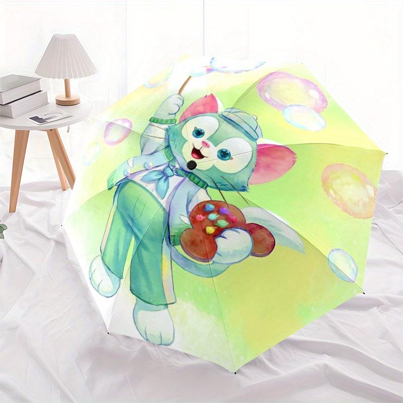 1pc Duffy s Friend Gelatoni Automatic Open/CloseUmbrella-CuteUmbrella with Cute Design, Portable 3-Fold Compact Umbrella for Men & Women, Va
1pc Duffy s Friend Gelatoni Automatic Open/CloseUmbrella-CuteUmbrella with Cute Design, Portable 3-Fold Compact Umbrella for Men & Women, Va