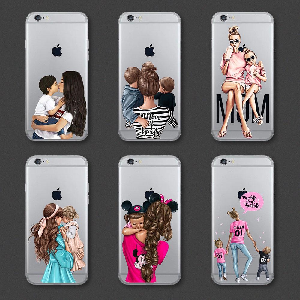 Коричневые волосы Baby Мама Девочка Мягкая TPU случаях для iPhone 6 6S 7 7Plus 8 8Plus X XS XR XS MAX
Коричневые волосы Baby Мама Девочка Мягкая TPU случаях для iPhone 6 6S 7 7Plus 8 8Plus X XS XR XS MAX