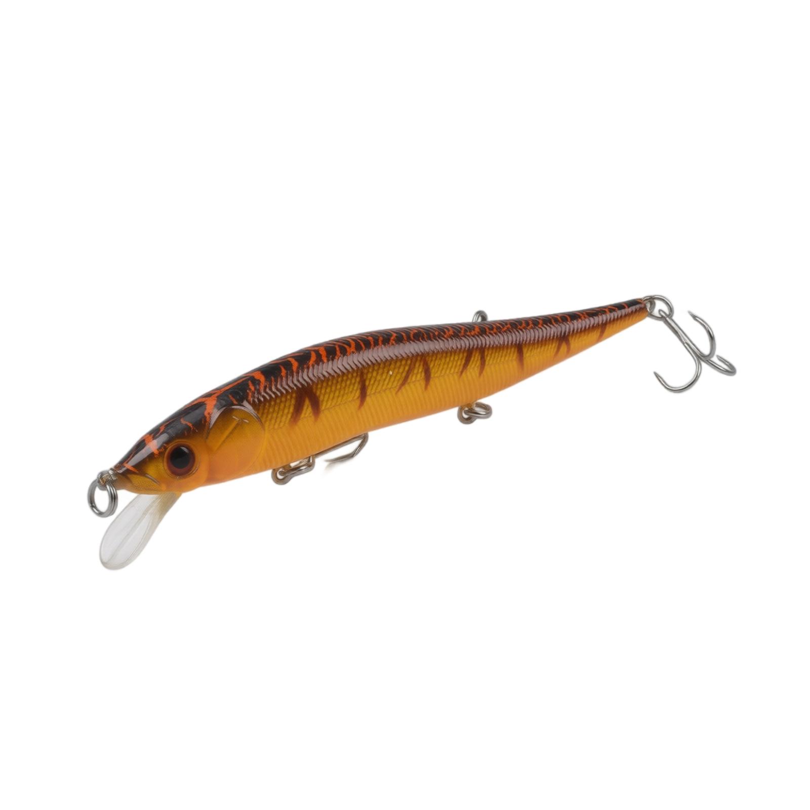 Floating Minnow Fishing Lure 11 5CM 14G Hard Plastic Bait Artificial Lifelike Fish Shape Lure with Treble Hooks for Freshwater Saltwater Fishing one size
Floating Minnow Fishing Lure 11 5CM 14G Hard Plastic Bait Artificial Lifelike Fish Shape Lure with Treble Hooks for Freshwater Saltwater Fishing one size