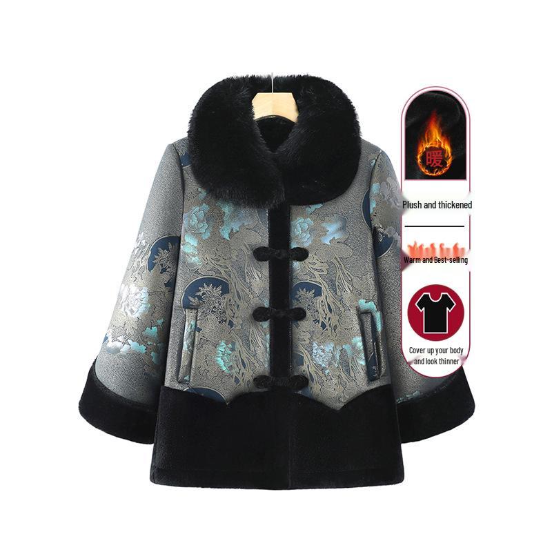 Grandma s Velvet Cotton-Padded Jacket for Women - Winter Coat for Older Ladies 3XL: 115-130 lbs
Grandma s Velvet Cotton-Padded Jacket for Women - Winter Coat for Older Ladies 3XL: 115-130 lbs