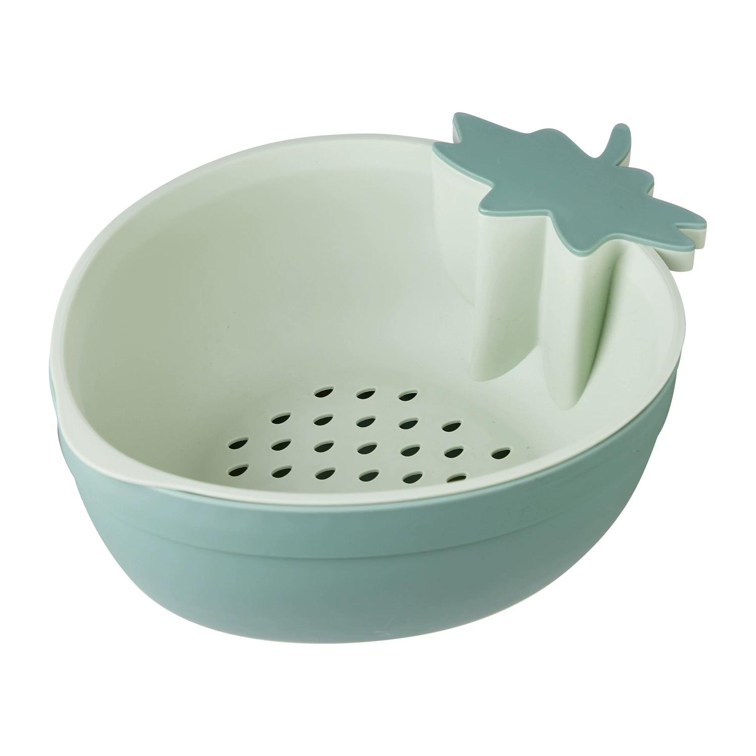 Household Water Fruit Basket Double Layer Strawberry Shaped Drainage Basket Storage Basket Kitchen Cleaning Tools
Household Water Fruit Basket Double Layer Strawberry Shaped Drainage Basket Storage Basket Kitchen Cleaning Tools