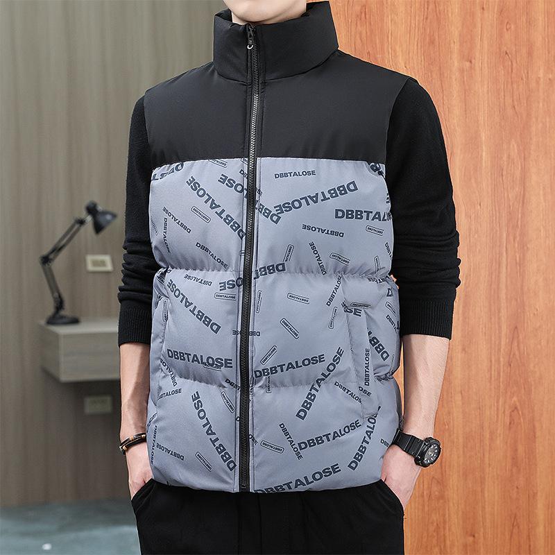 Модный мужской красивый жилет со стойкой, легкий осенне-зимний свободный жилет без рукавов, спортивная короткая толстая повседневная куртка 5XL серый
Модный мужской красивый жилет со стойкой, легкий осенне-зимний свободный жилет без рукавов, спортивная короткая толстая повседневная куртка 5XL серый