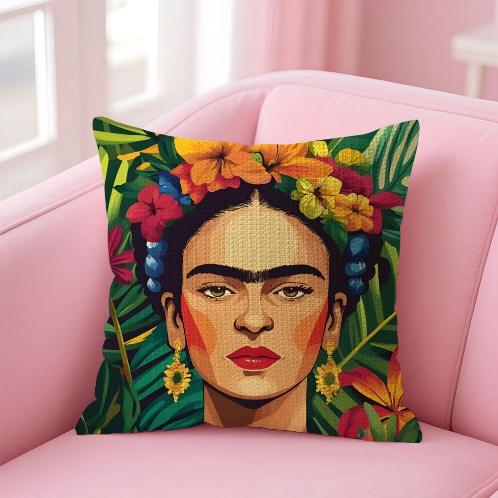 FFridas Painting Art Cushion Cover Natural Linen Pillow Case DoubleSided Print Decorative Sofa Pillowcase Home Decor Gift 30x30cm
FFridas Painting Art Cushion Cover Natural Linen Pillow Case DoubleSided Print Decorative Sofa Pillowcase Home Decor Gift 30x30cm