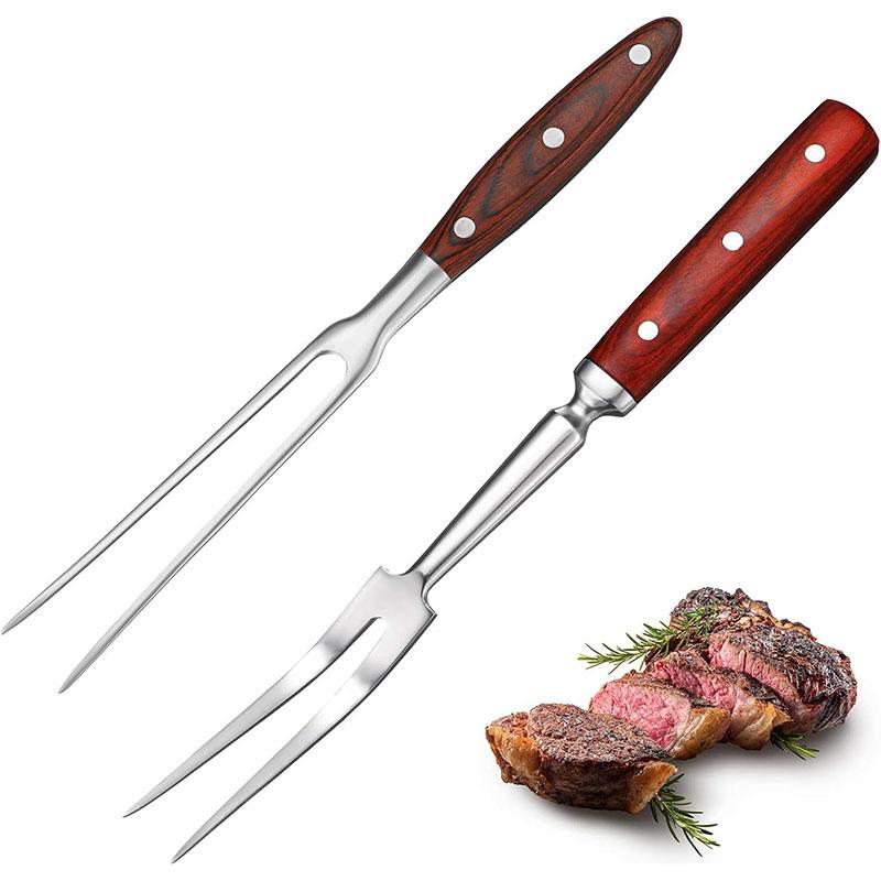 2Pcs Carving Forks For Meat Stainless Steel Meat Fork with Long Heat-Resistant Handle Serving Cooking Tools For Grilling JT565 коричневый
2Pcs Carving Forks For Meat Stainless Steel Meat Fork with Long Heat-Resistant Handle Serving Cooking Tools For Grilling JT565 коричневый