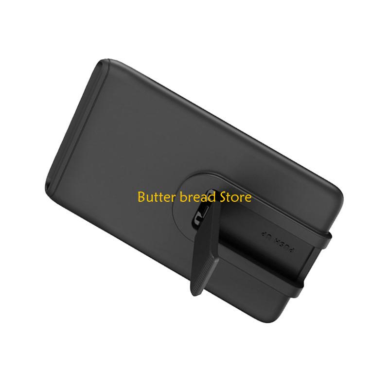 W89C Card Holder for Back of Phone, Silicone Wallet Sleeve Pocket on Credit Card with Kickstand CN
W89C Card Holder for Back of Phone, Silicone Wallet Sleeve Pocket on Credit Card with Kickstand CN