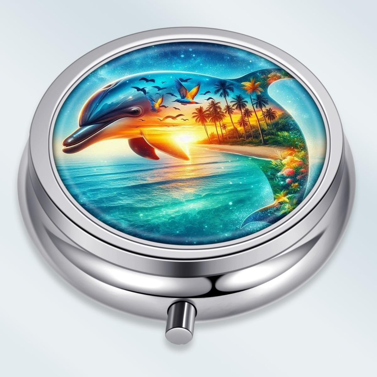 Portable Pill Box with 3 Compartments, Mini Metal Medicine Organizer Case, Cute Printed Pill Container for Vitamins, Pills, Jewelry, Travel, Daily Use разноцветный
Portable Pill Box with 3 Compartments, Mini Metal Medicine Organizer Case, Cute Printed Pill Container for Vitamins, Pills, Jewelry, Travel, Daily Use разноцветный
