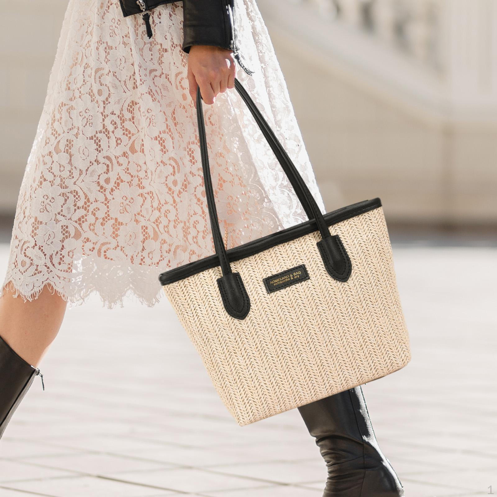 Women Shoulder Bag Casual Tote for Commuting Outdoor Summer Travel Holiday Brown Strap
Women Shoulder Bag Casual Tote for Commuting Outdoor Summer Travel Holiday Brown Strap