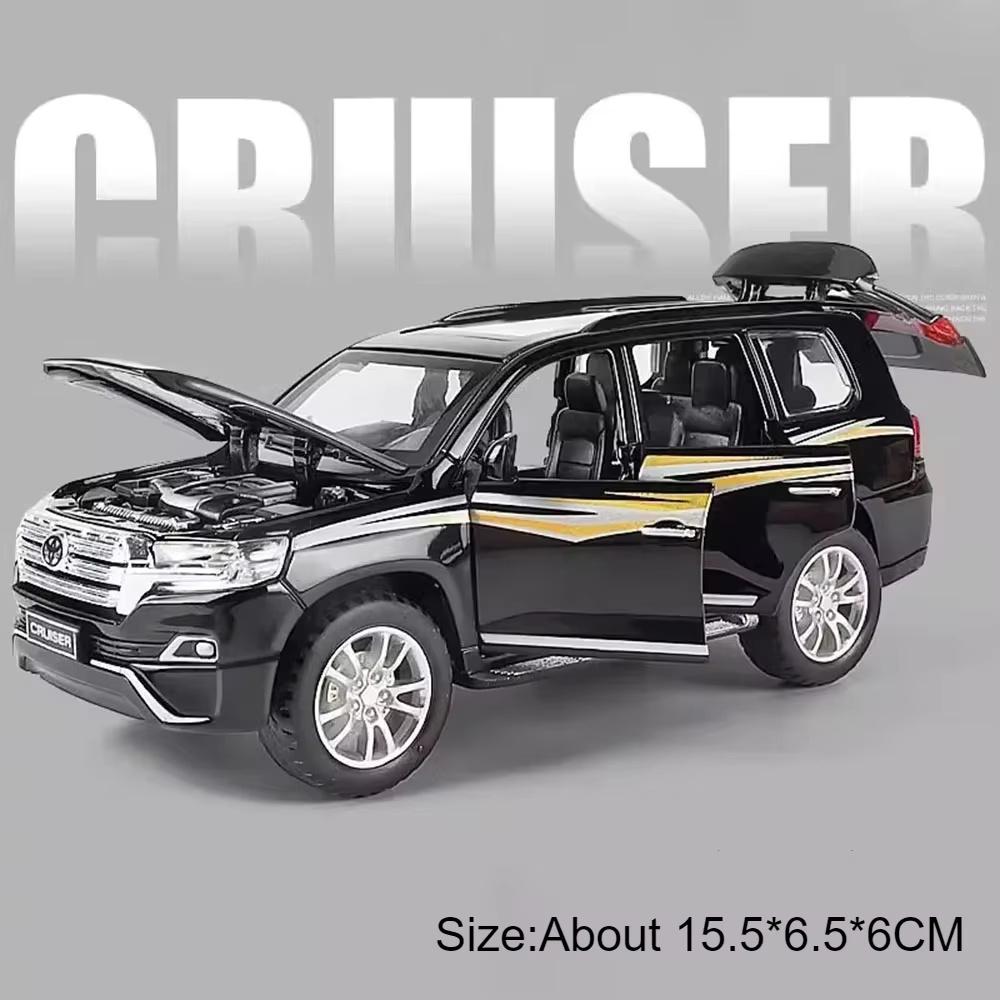 1:32 LAND CRUISER Prado Позашляховик Іграшкова Модель Автомобіля Сплав Литий під тиском Відкриваються Двері Імітовані Автомобілі Світло Звук Моделі Позашляховиків для Дітей
1:32 LAND CRUISER Prado Позашляховик Іграшкова Модель Автомобіля Сплав Литий під тиском Відкриваються Двері Імітовані Автомобілі Світло Звук Моделі Позашляховиків для Дітей