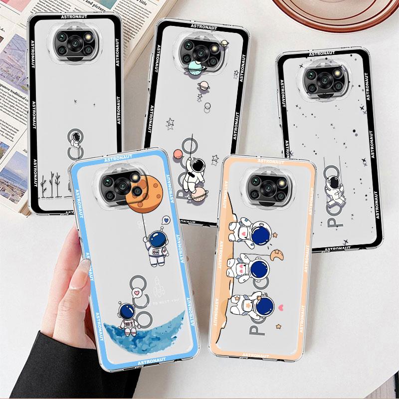 Astronaut Cute Clear Case For Xiaomi Mi Poco X3 NFC M3 Pro F3 F1 11 Lite 12 Redmi Note 10 9S 8 7 9 Soft Phone Cover Xiaomi Poco M3
Astronaut Cute Clear Case For Xiaomi Mi Poco X3 NFC M3 Pro F3 F1 11 Lite 12 Redmi Note 10 9S 8 7 9 Soft Phone Cover Xiaomi Poco M3