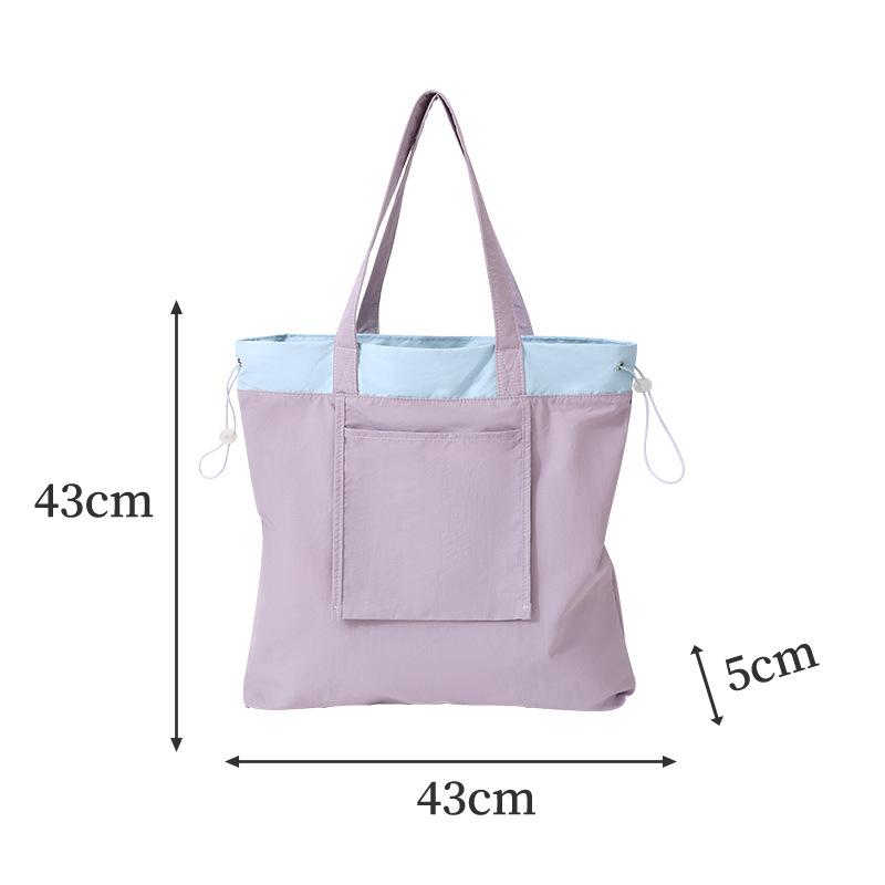 Lightweight Large Capacity Tote Bag Shopping Bag Large Foldable Women Shoulder Bag Drawstring Bucket Handbags
Lightweight Large Capacity Tote Bag Shopping Bag Large Foldable Women Shoulder Bag Drawstring Bucket Handbags