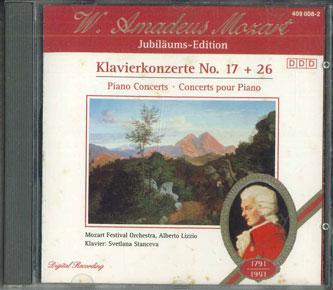 CD W. AMADEUS MOZART - Piano Concerto No. 26 In D Major, K 4090082 IMTERPHON Japan Classical Used
CD W. AMADEUS MOZART - Piano Concerto No. 26 In D Major, K 4090082 IMTERPHON Japan Classical Used