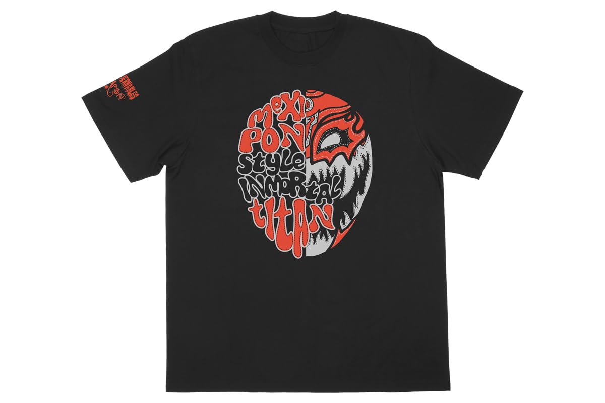 New Japan Pro-Wrestling Titan Mexico Style T-Shirt, Medium, 5732102019
New Japan Pro-Wrestling Titan Mexico Style T-Shirt, Medium, 5732102019