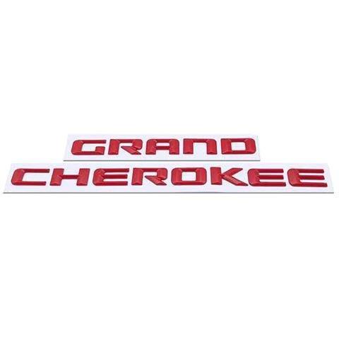 For JEEP Grand Cherokee ABS Letters Emblem Car Styling Side Doors Nameplate Sticker Car Accessory Matte Glossy Black Chrome Red 1pc for one side
For JEEP Grand Cherokee ABS Letters Emblem Car Styling Side Doors Nameplate Sticker Car Accessory Matte Glossy Black Chrome Red 1pc for one side
