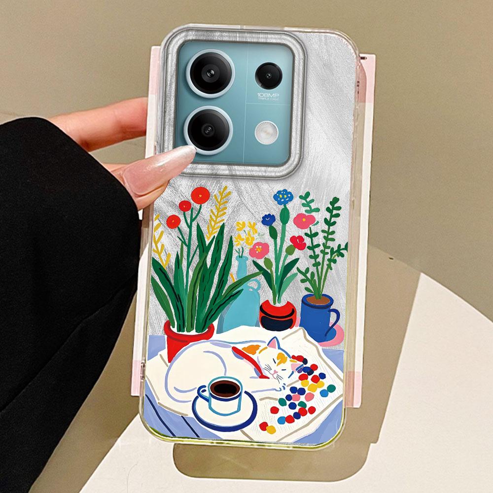 Белый фарфоровый чехол для телефона с текстурой кошки, цветка и пера для Xiaomi Mi 13T 14T Pro 11 Lite NE 5G, силиконовый чехол-накладка из ТПУ Xiaomi 11 Lite NE белый
Белый фарфоровый чехол для телефона с текстурой кошки, цветка и пера для Xiaomi Mi 13T 14T Pro 11 Lite NE 5G, силиконовый чехол-накладка из ТПУ Xiaomi 11 Lite NE белый