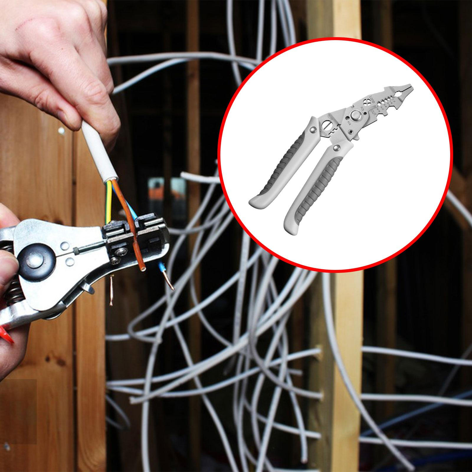 Профессиональный инструмент для резки проводов для электриков
Профессиональный инструмент для резки проводов для электриков