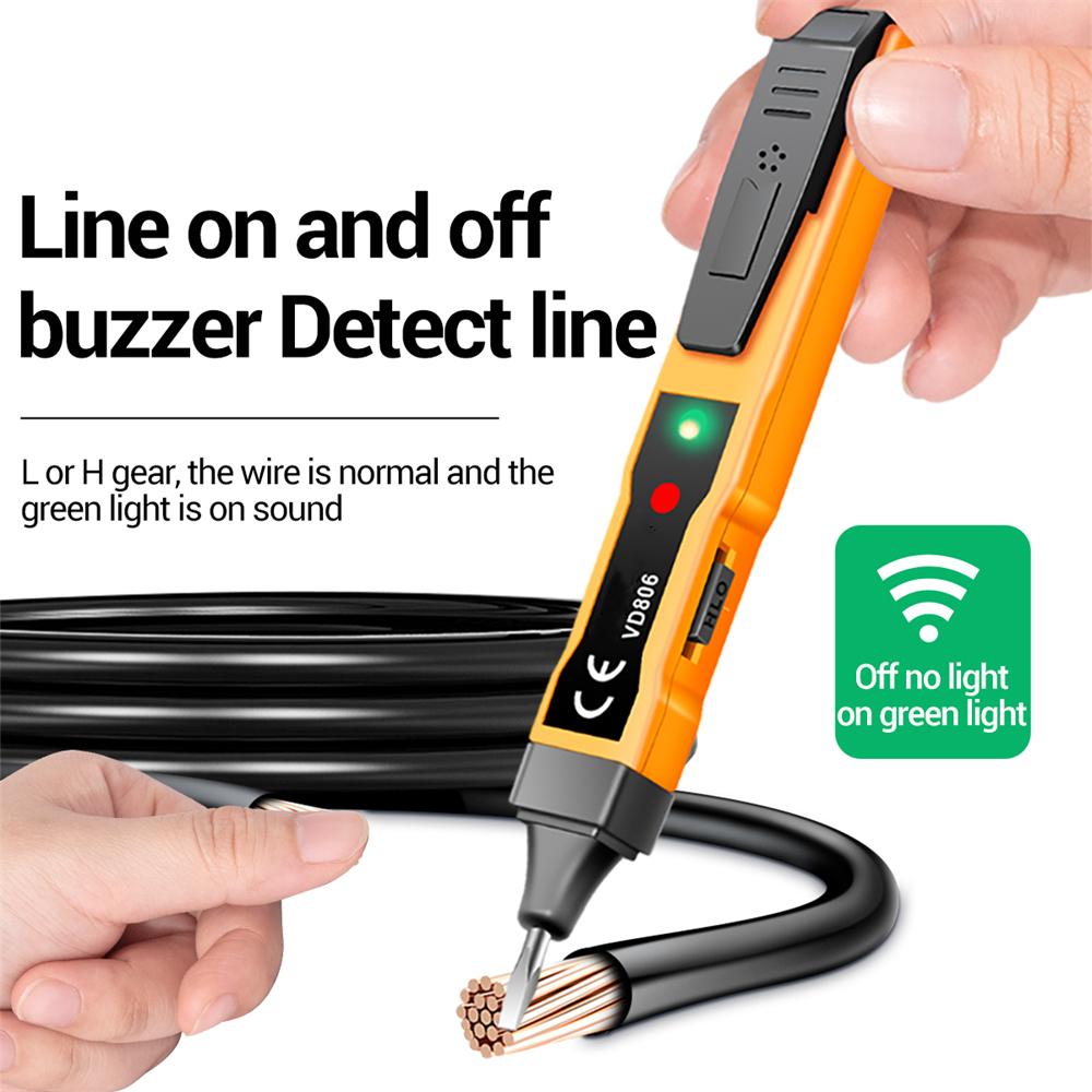 Continuity Voltage Detector Pen Non-contact Inductive AC/DC Voltage Meter Electric Compact Pen Voltage Battery Test Pencil золотий
Continuity Voltage Detector Pen Non-contact Inductive AC/DC Voltage Meter Electric Compact Pen Voltage Battery Test Pencil золотий