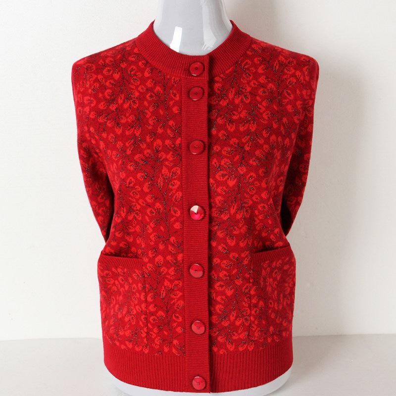 Plus Size Women s Thick Knit Cardigan - Grandma Style for Spring & Autumn 6XL, around 175-190 jin
Plus Size Women s Thick Knit Cardigan - Grandma Style for Spring & Autumn 6XL, around 175-190 jin
