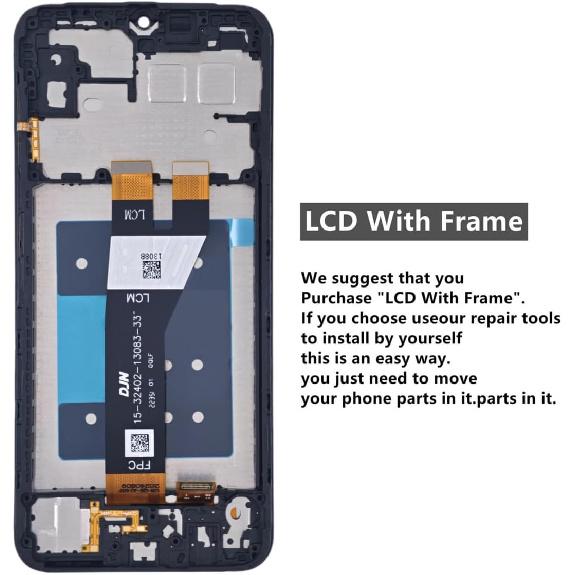 for Samsung Galaxy A14 5G Screen Replacement with Frame for Samsung a14 a146u Screen Replacement kit s146vl a146a a146w LCD Touch Display digitizer
for Samsung Galaxy A14 5G Screen Replacement with Frame for Samsung a14 a146u Screen Replacement kit s146vl a146a a146w LCD Touch Display digitizer