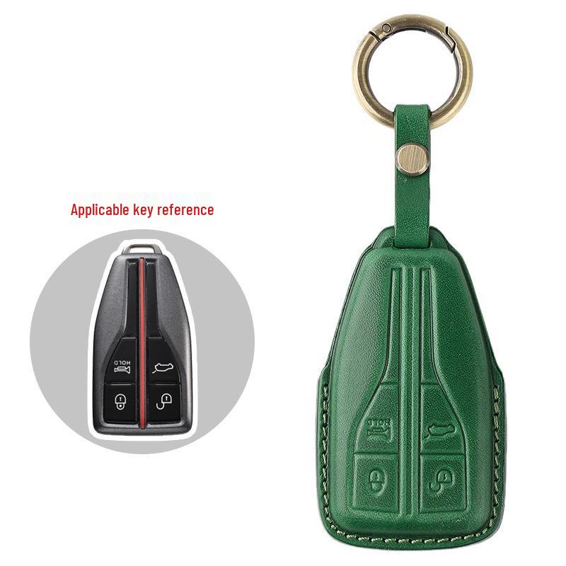 Чехол для ключей из натуральной кожи для Hongqi HS5/HS7 - Защитный чехол ручной работы с застежкой
Чехол для ключей из натуральной кожи для Hongqi HS5/HS7 - Защитный чехол ручной работы с застежкой
