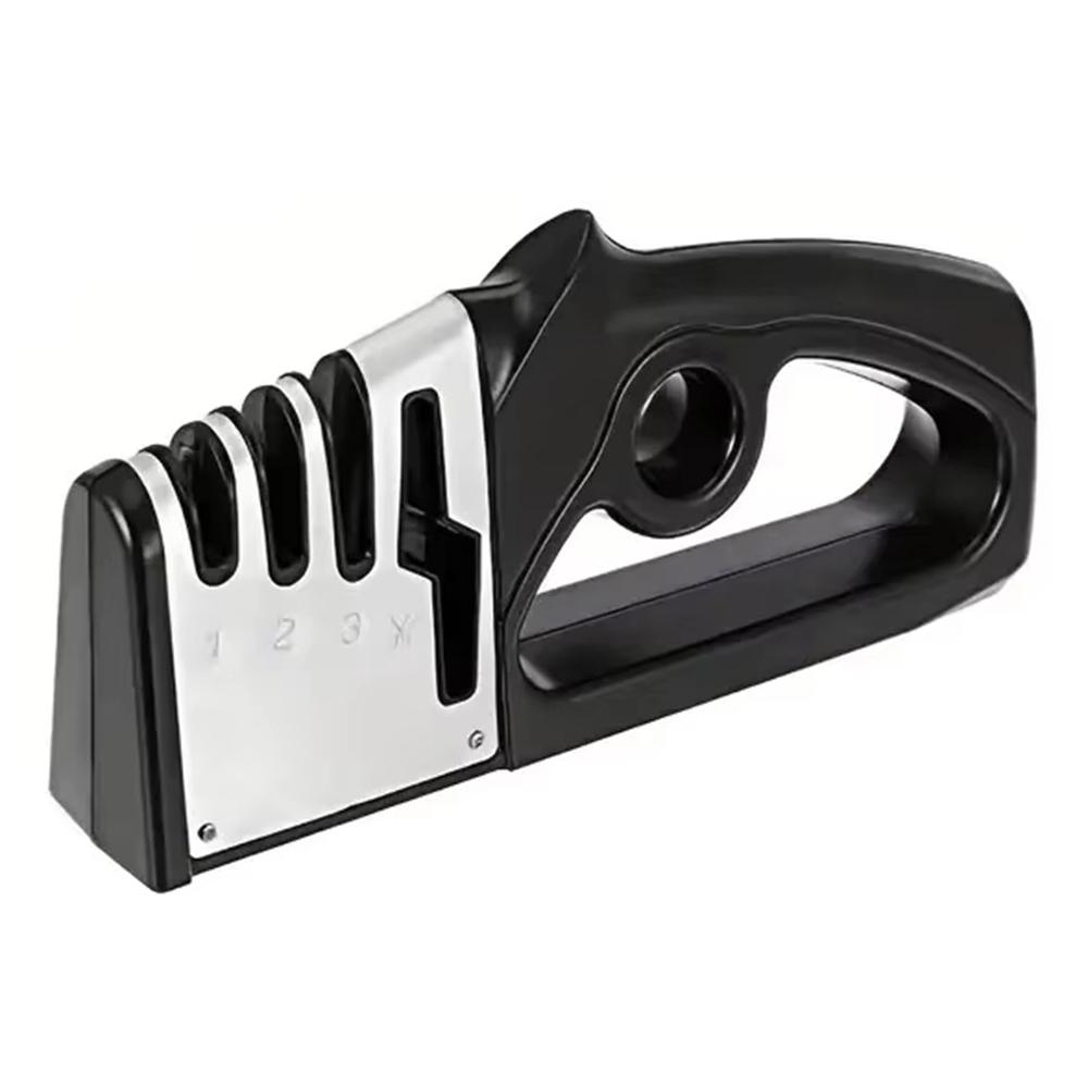 4 In 1 Multifunction Kitchen Knife Quick Sharpener Handheld Multi-Stage Sharpening Tool Type A
4 In 1 Multifunction Kitchen Knife Quick Sharpener Handheld Multi-Stage Sharpening Tool Type A