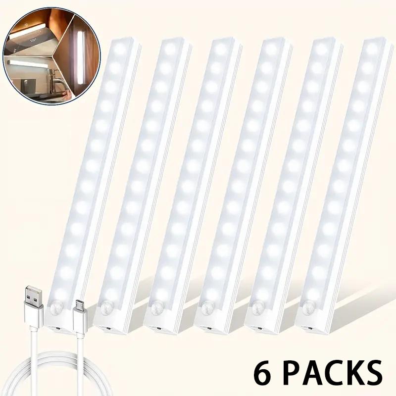 Подсветка под шкафом Датчик движения USB Перезаряжаемый Магнитный Монтаж Автоматическое отключение для кухни Ванная комната кладовая шкаф Белый светильник
Подсветка под шкафом Датчик движения USB Перезаряжаемый Магнитный Монтаж Автоматическое отключение для кухни Ванная комната кладовая шкаф Белый светильник