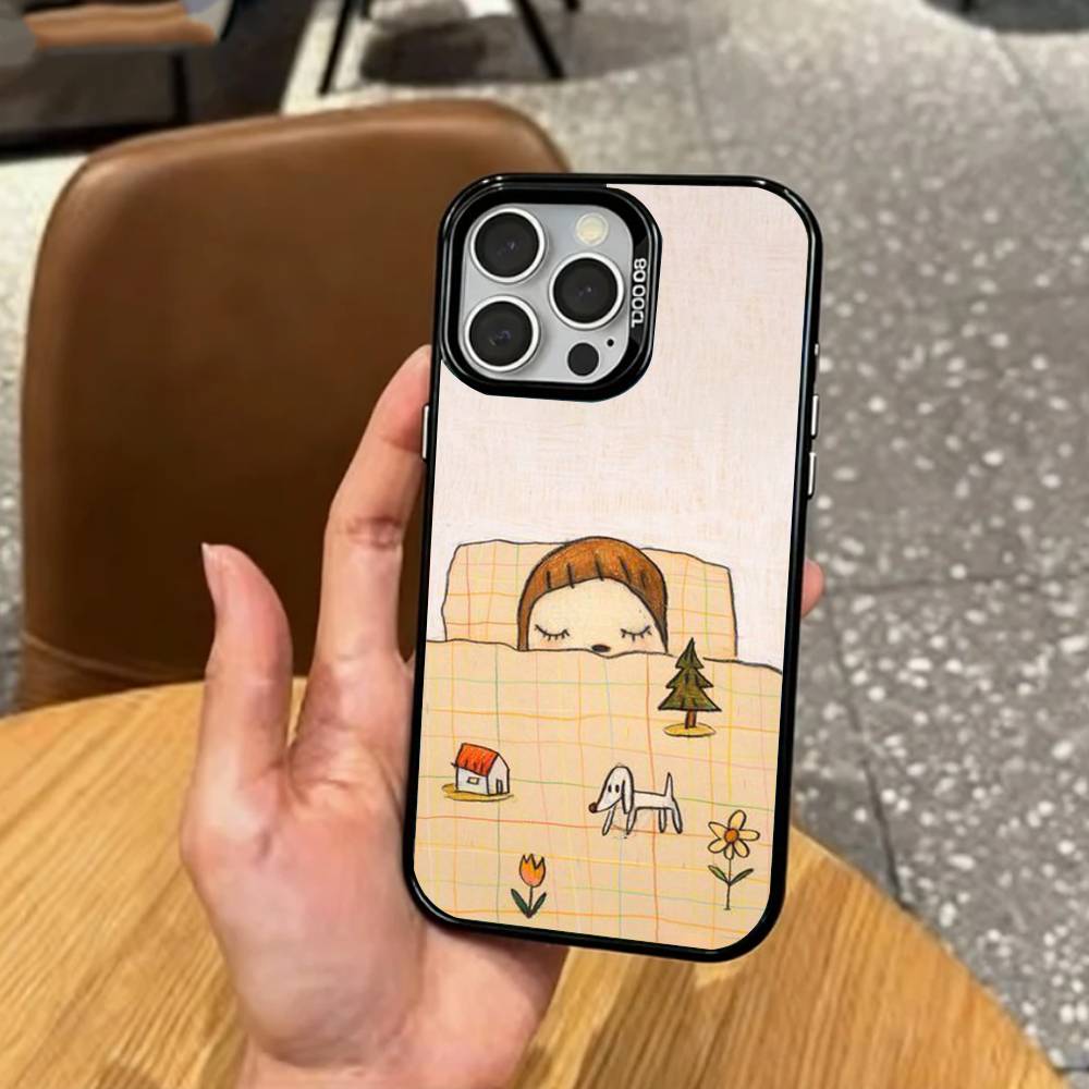 A-Art Y-Yoshitomos-N-Nara Phone Case For iPhone17,16,15,14,13,12,11 Plus,Pro Max Colored Silver Plated Inside Cover iPhone16se4
A-Art Y-Yoshitomos-N-Nara Phone Case For iPhone17,16,15,14,13,12,11 Plus,Pro Max Colored Silver Plated Inside Cover iPhone16se4