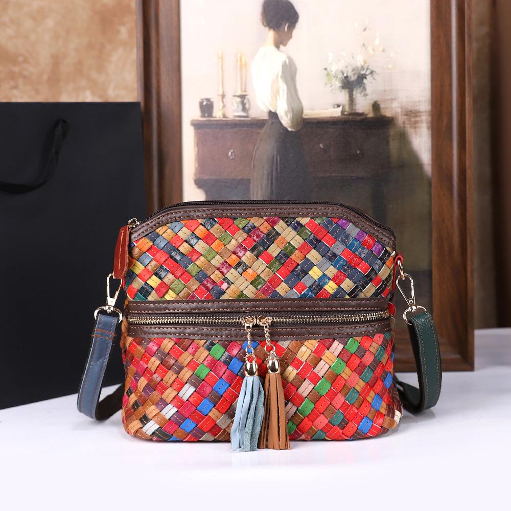 Women S Bag Design Leather Women S Bag First Layer Colored Cowhide Women S Shoulder Bag Woven Simple And Versatile Small Square Bag
Women S Bag Design Leather Women S Bag First Layer Colored Cowhide Women S Shoulder Bag Woven Simple And Versatile Small Square Bag