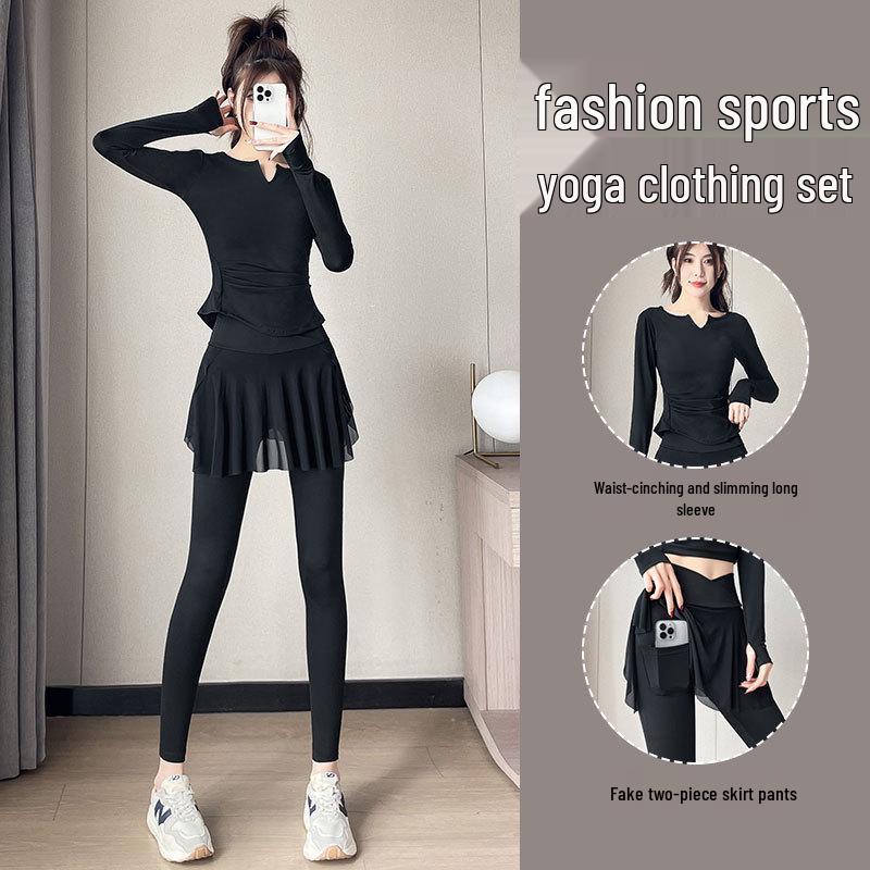 2024 Women s Professional Running Set: Long Sleeve Fitness Outfit with Skirt Pants for Morning Runs, Yoga, and Pilates. L (Refer to Bust and Waist)
2024 Women s Professional Running Set: Long Sleeve Fitness Outfit with Skirt Pants for Morning Runs, Yoga, and Pilates. L (Refer to Bust and Waist)