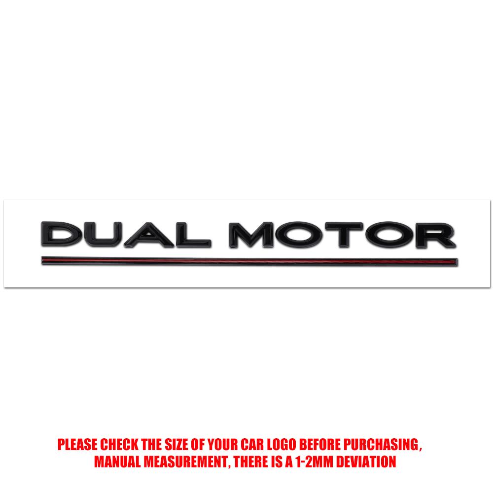 3D Raised DUAL MOTOR Underlined Letters Emblem Valve Cap for Tesla Model 3 Y X S Roadster Car Styling High Trunk Badge Sticker
3D Raised DUAL MOTOR Underlined Letters Emblem Valve Cap for Tesla Model 3 Y X S Roadster Car Styling High Trunk Badge Sticker