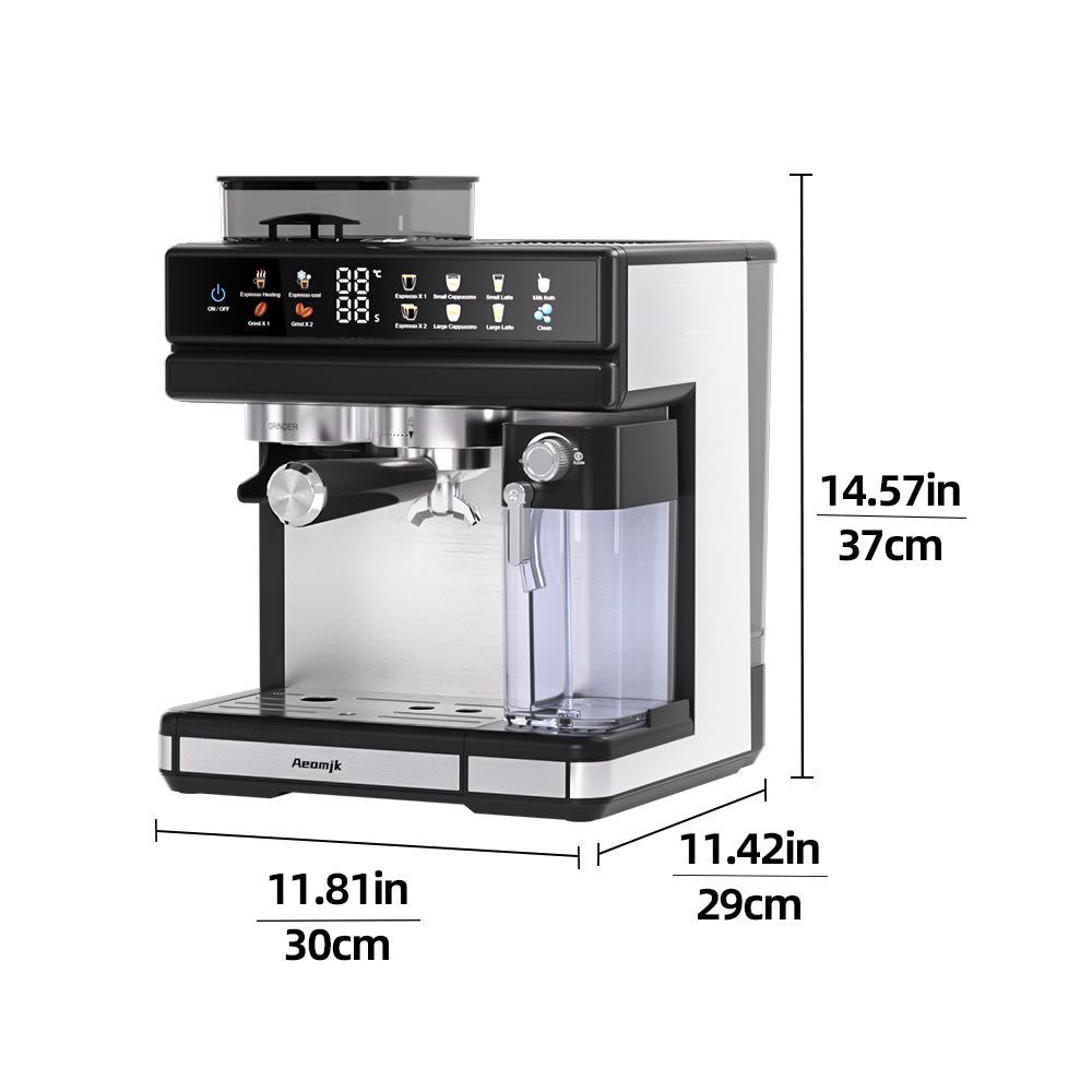 New Model Smart Italian Semi-Automatic Coffee Machine with One-Button Operation.
New Model Smart Italian Semi-Automatic Coffee Machine with One-Button Operation.