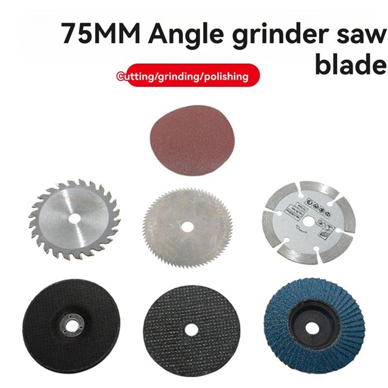 A84E-Flat Flap Grinding Wheel Sanding Pads 7Pcs 75Mm Cutting Disc Kit For 10Mm Bore Angle Grinder Metal Circular Saw Blade
A84E-Flat Flap Grinding Wheel Sanding Pads 7Pcs 75Mm Cutting Disc Kit For 10Mm Bore Angle Grinder Metal Circular Saw Blade