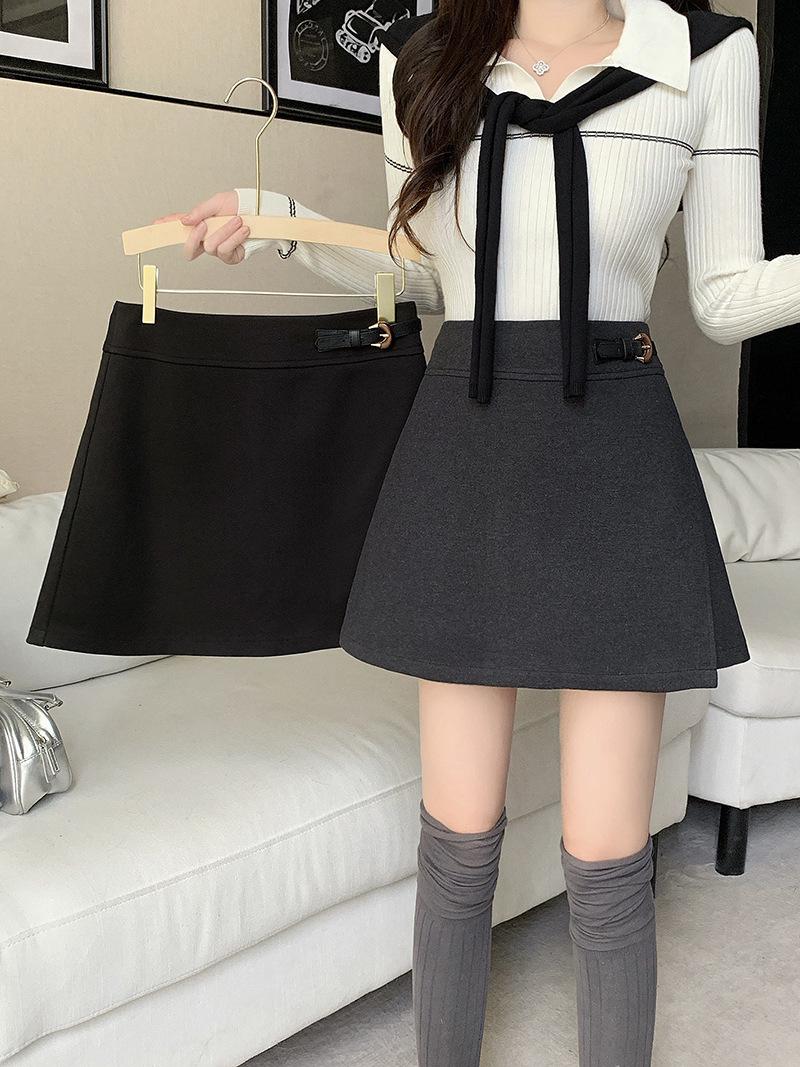 Plus Size High Waist A-Line Woolen Skirt - Flattering and Stylish Short Skirt for Women 4XL темно-серого
Plus Size High Waist A-Line Woolen Skirt - Flattering and Stylish Short Skirt for Women 4XL темно-серого