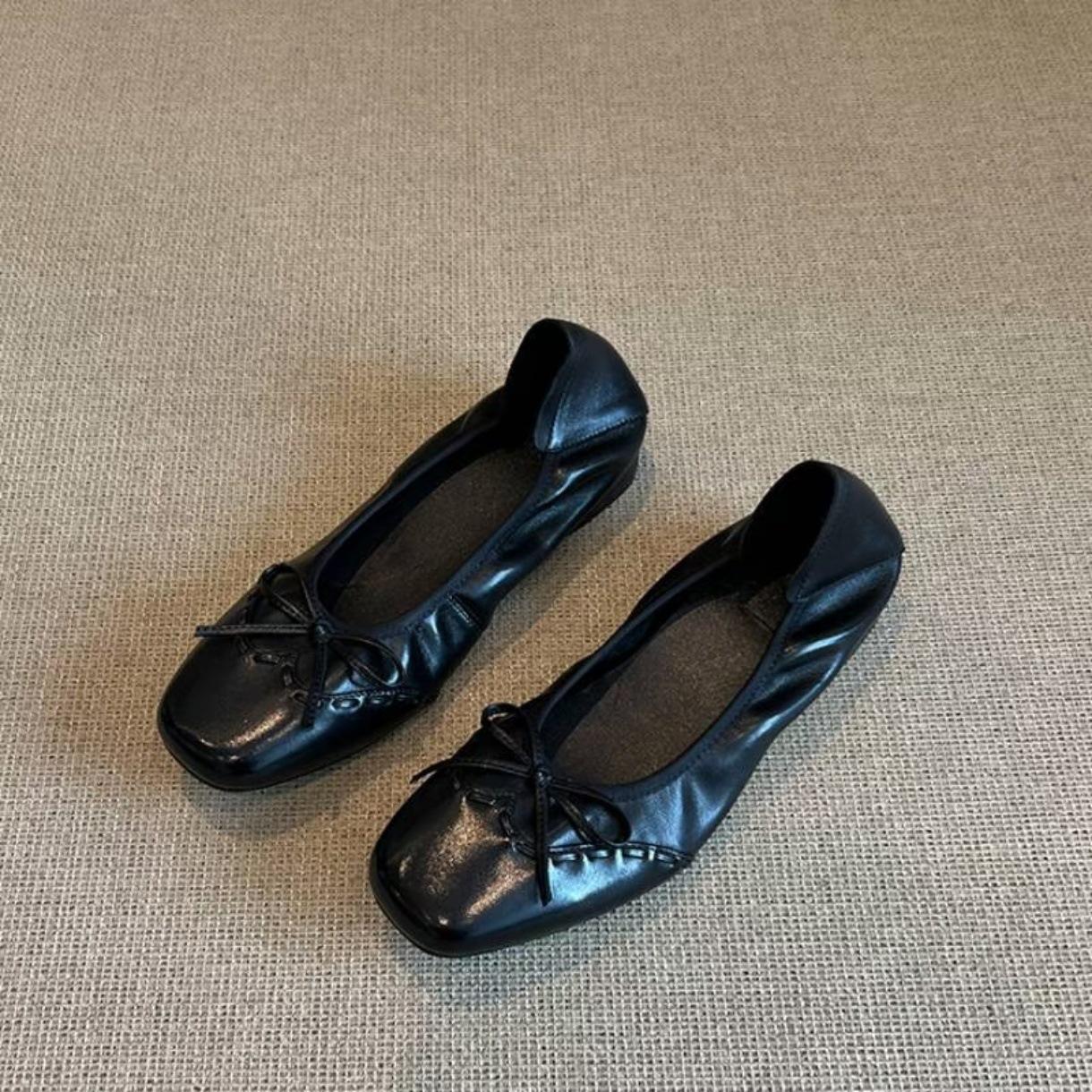 Sheepskin version~ retro shallow mouth ladyshoes women s one-pedal soft leather soft-soled grandma shoes retro flat sheepskin small single shoes 35 чёрный
Sheepskin version~ retro shallow mouth ladyshoes women s one-pedal soft leather soft-soled grandma shoes retro flat sheepskin small single shoes 35 чёрный