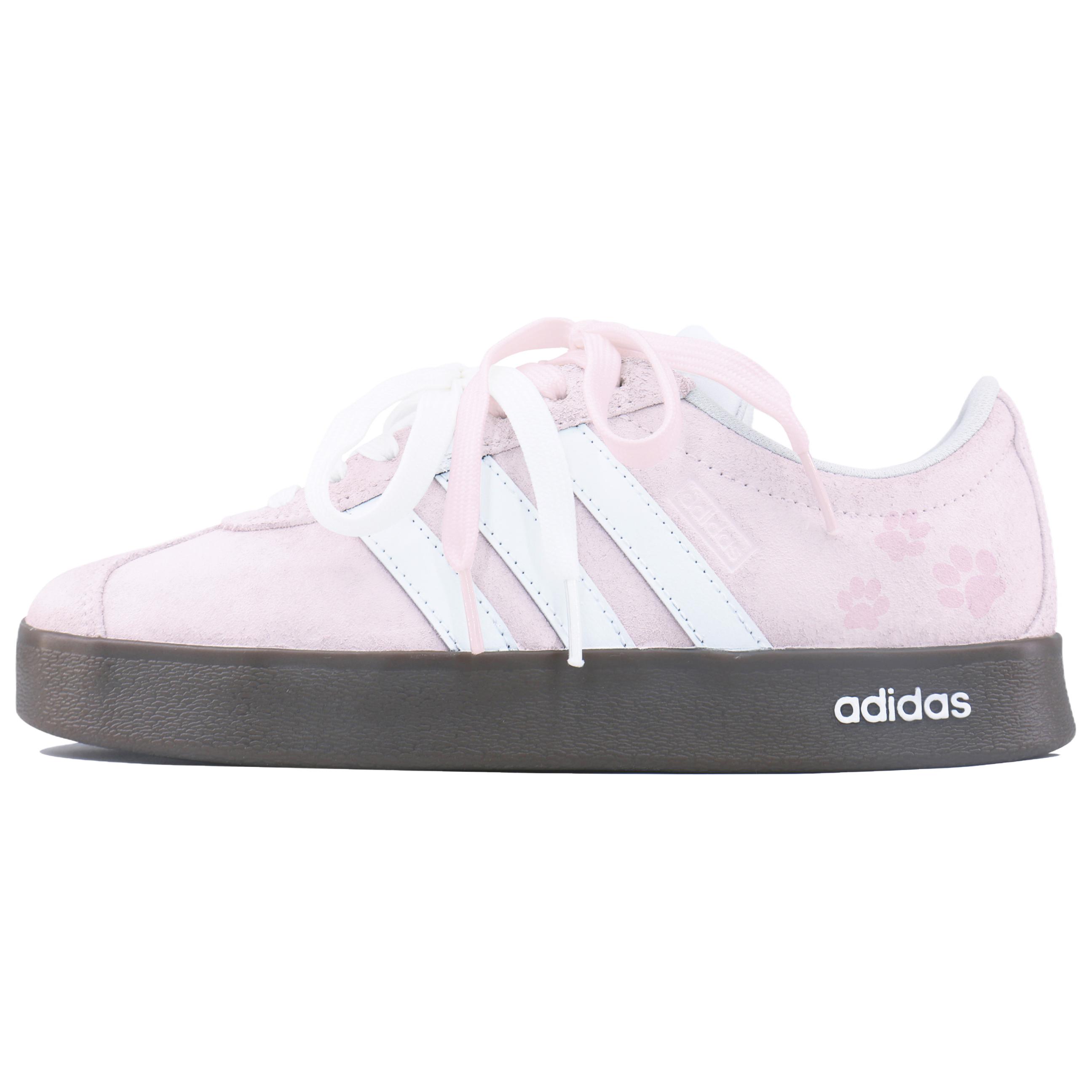 Adidas VL COURT 2.0 Synthetic Leather, Split Cow Leather Low top Skateboard Shoes Unisex Cherry Blossom Pink HQ1802(Team168-) 36
Adidas VL COURT 2.0 Synthetic Leather, Split Cow Leather Low top Skateboard Shoes Unisex Cherry Blossom Pink HQ1802(Team168-) 36
