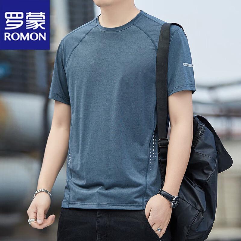 ROMON Men s Ice Feel Quick-Dry Round Neck T-Shirt M
ROMON Men s Ice Feel Quick-Dry Round Neck T-Shirt M