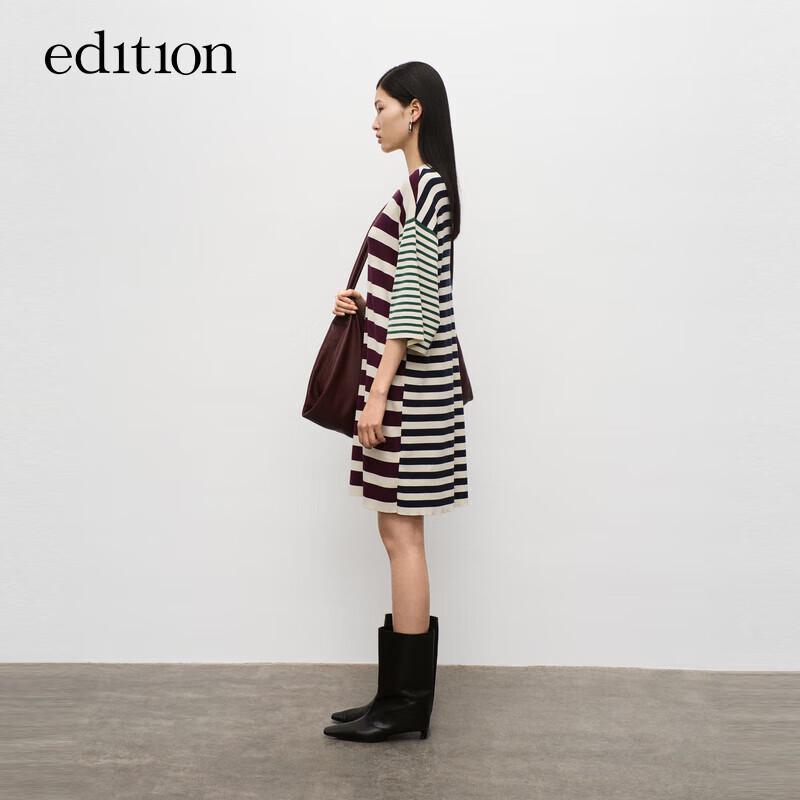 Edition Women s 2024 Fall Multi-Stripe Knit T-Shirt Dress M (165)
Edition Women s 2024 Fall Multi-Stripe Knit T-Shirt Dress M (165)