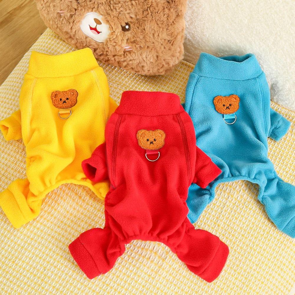 Bear Pattern Plush Dog Jumpsuit Soft Dog Base Coat Cute Cat Pajamas for Cats Dogs XL синій
Bear Pattern Plush Dog Jumpsuit Soft Dog Base Coat Cute Cat Pajamas for Cats Dogs XL синій
