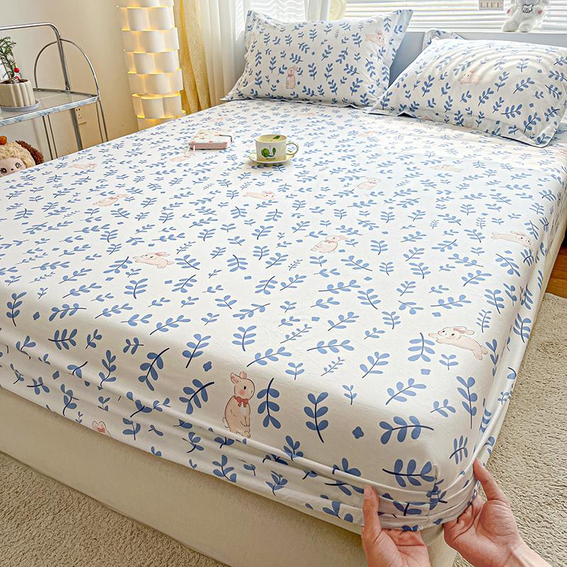 Cotton Fitted Sheet with Pillowcase Elastic Bands Non Slip Adjustable Mattress Cover 120/150/180 for Double King Queen Bed 3pcs 120x200cm
Cotton Fitted Sheet with Pillowcase Elastic Bands Non Slip Adjustable Mattress Cover 120/150/180 for Double King Queen Bed 3pcs 120x200cm